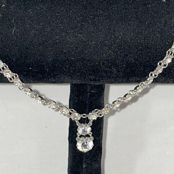 Rhinestone Necklace   - Picture 2 of 6